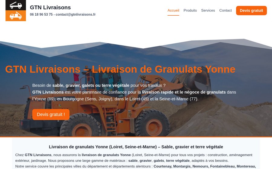 Aperçu — GTN Livraisons